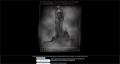 Desktop Screenshot of melatenfriedhof.de